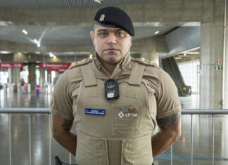 Agentes de segurança da CPTM iniciam operação com bodycams