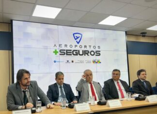 Polícia Federal participa do lançamento do programa ‘Aeroportos+Seguros’