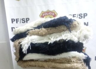 PF apreende droga, arma de fogo e passaporte de terceiro