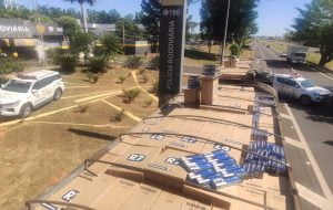 PM Rodoviária de SP apreende carga milionária de cigarros contrabandeados do Paraguai