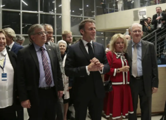 Presidente da França, Emmanuel Macron, inaugura o Institut Pasteur de São Paulo na USP