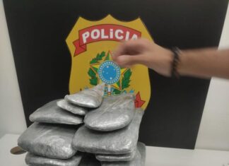 PF prende passageiro com mais de sete quilos de haxixe