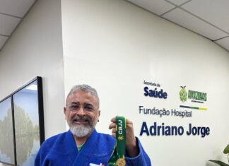 Paciente tratado pela FHAJ supera câncer e conquista Campeonato Brasileiro de Jiu-Jitsu em São Paulo
