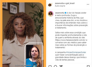 GSK lança campanha Vozes do Herpes Zoster