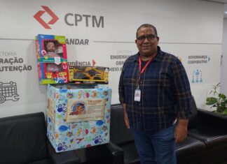 Em clima de Natal, CPTM realiza a doação de 780 brinquedos