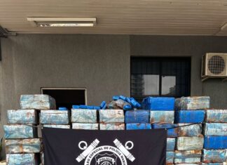 Polícia apreende mais de 1200 Kg de maconha em Maringá/PR