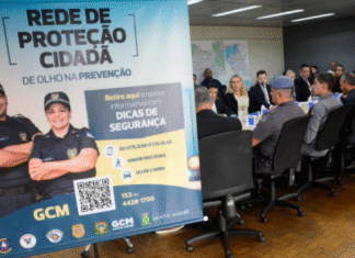 Santo André realiza reunião integrada com forças policiais