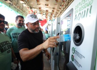Governador do Amazonas destaca importância do ‘Recicla, Galera’ para avanço na destinação de resíduos sólidos em Parintins