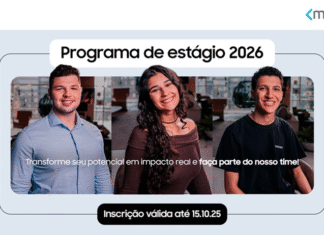 Samsung abre vagas para programa de estágio 2026