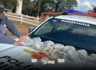 Mulher é presa por tráfico de drogas enquanto viajava com um filho de 3 anos e outro de 7 meses