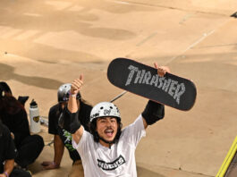 Augusto Akio e Mizuho Hasegawa dominam o primeiro dia do Vert Battle Curitiba pelo Circuito BB de Skate Vertical