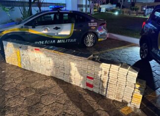 Polícia Militar Rodoviária apreende cocaína avaliada em R$ 10 milhões