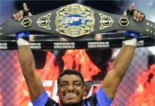 Shopping Frei Caneca recebe pesagem e encarada de atletas do SFT Combat com transmissão ao vivo