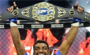 Shopping Frei Caneca recebe pesagem e encarada de atletas do SFT Combat com transmissão ao vivo