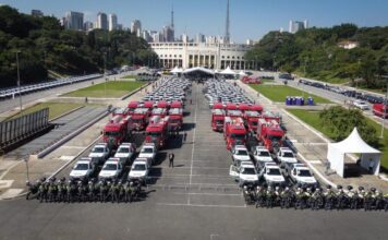 SP investe R$ 161,5 milhões em viaturas, armas e equipamentos para policiais e bombeiros