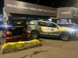 PM apreende mais de 200 kg de maconha em rodovia no interior de SP