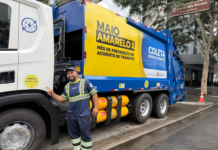 Campanha “Ponto cego” levou conscientização sobre segurança no trânsito na Avenida Paulista.