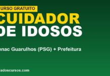 CIC Guarulhos abre inscrições para curso gratuito de Cuidador de Idosos