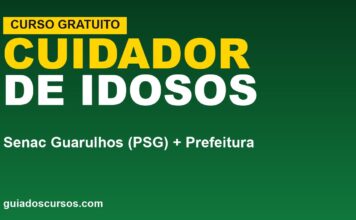 CIC Guarulhos abre inscrições para curso gratuito de Cuidador de Idosos