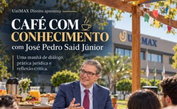 UniMAX Direito Promove “Café com Conhecimento” com o Advogado Criminalista José Pedro Said Júnior
